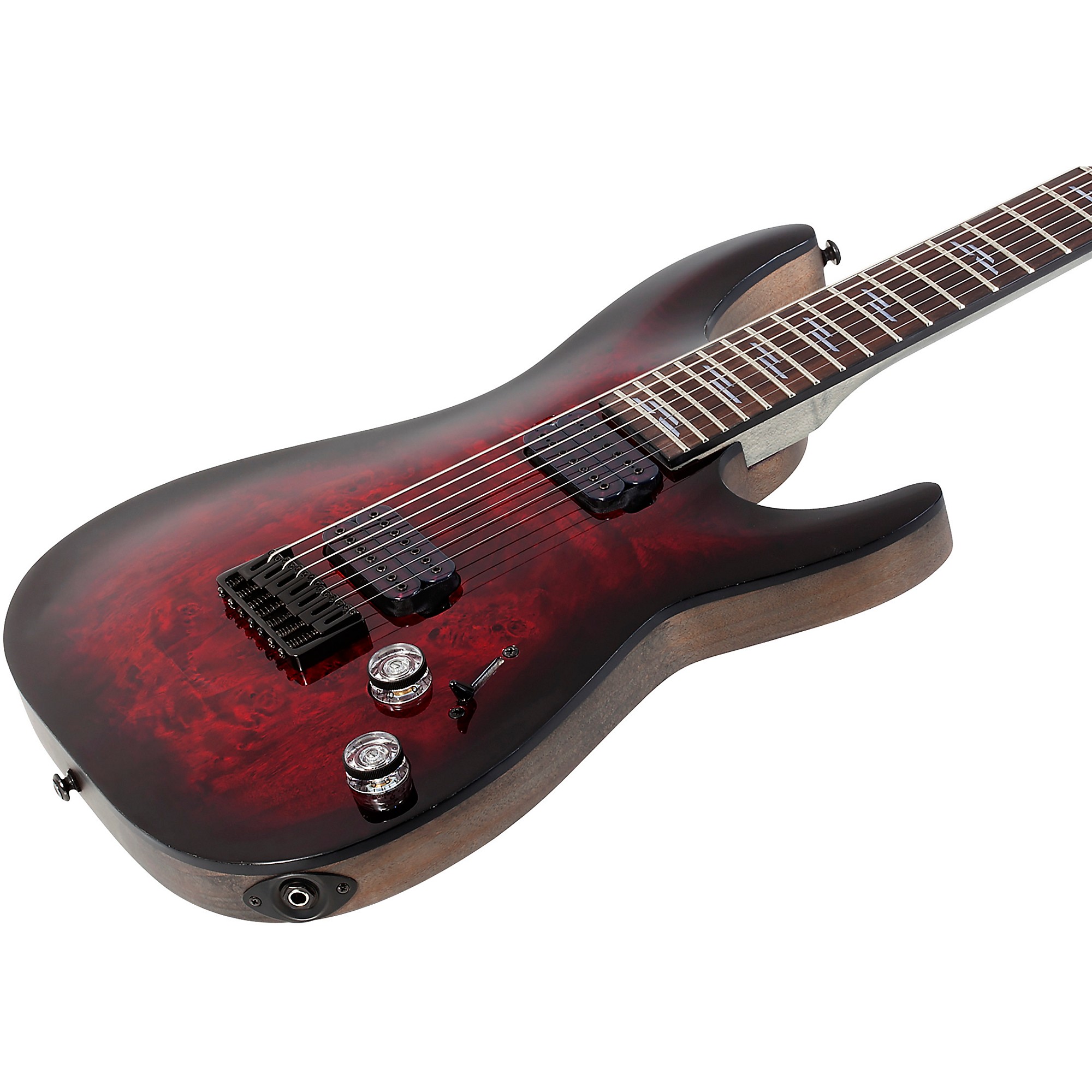 

Schecter Guitar Research Omen Elite 7-струнная электрогитара Black Cherry Burst