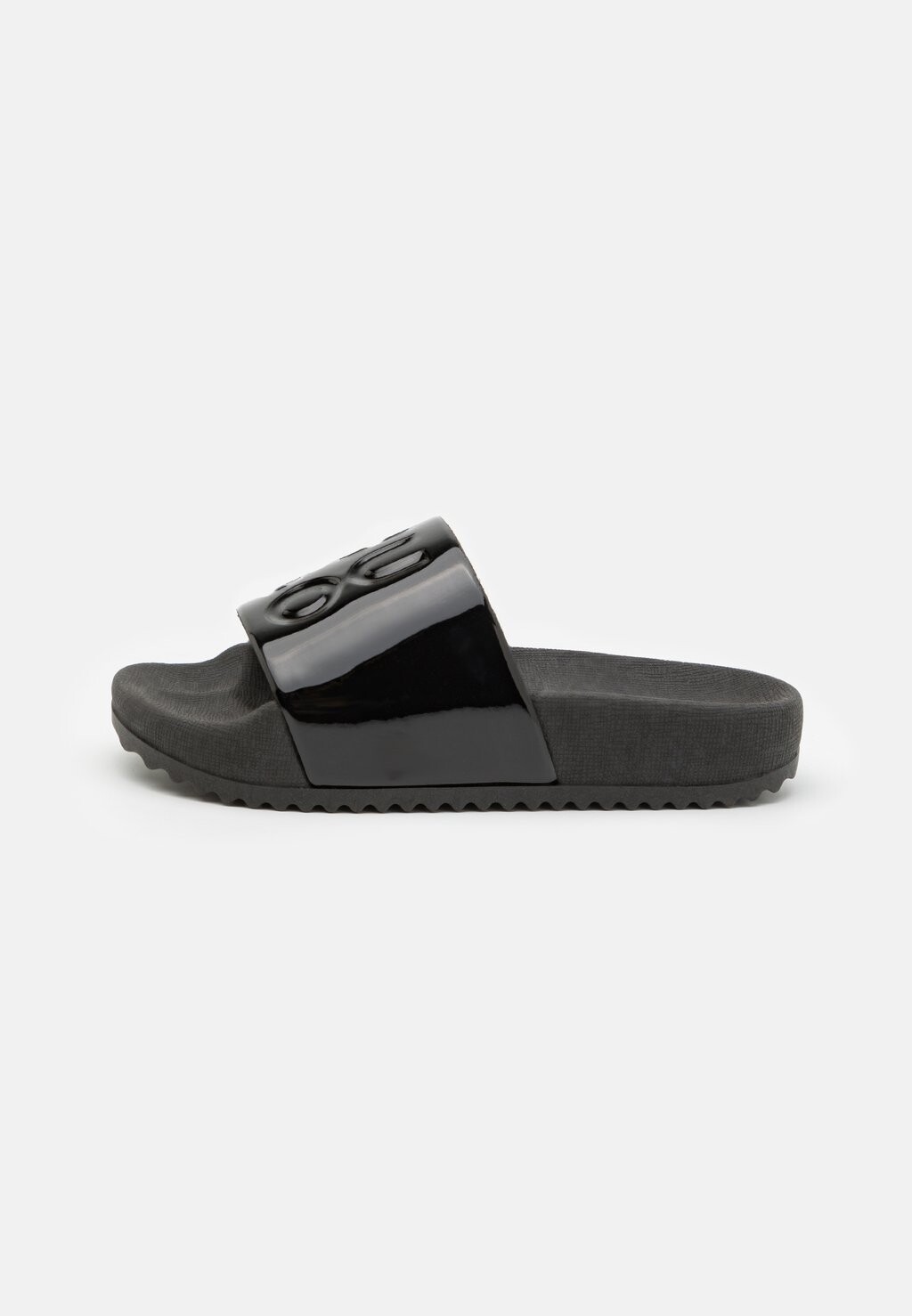

Сандалии AQUA SLIDES UNISEX HUGO Kids, цвет black