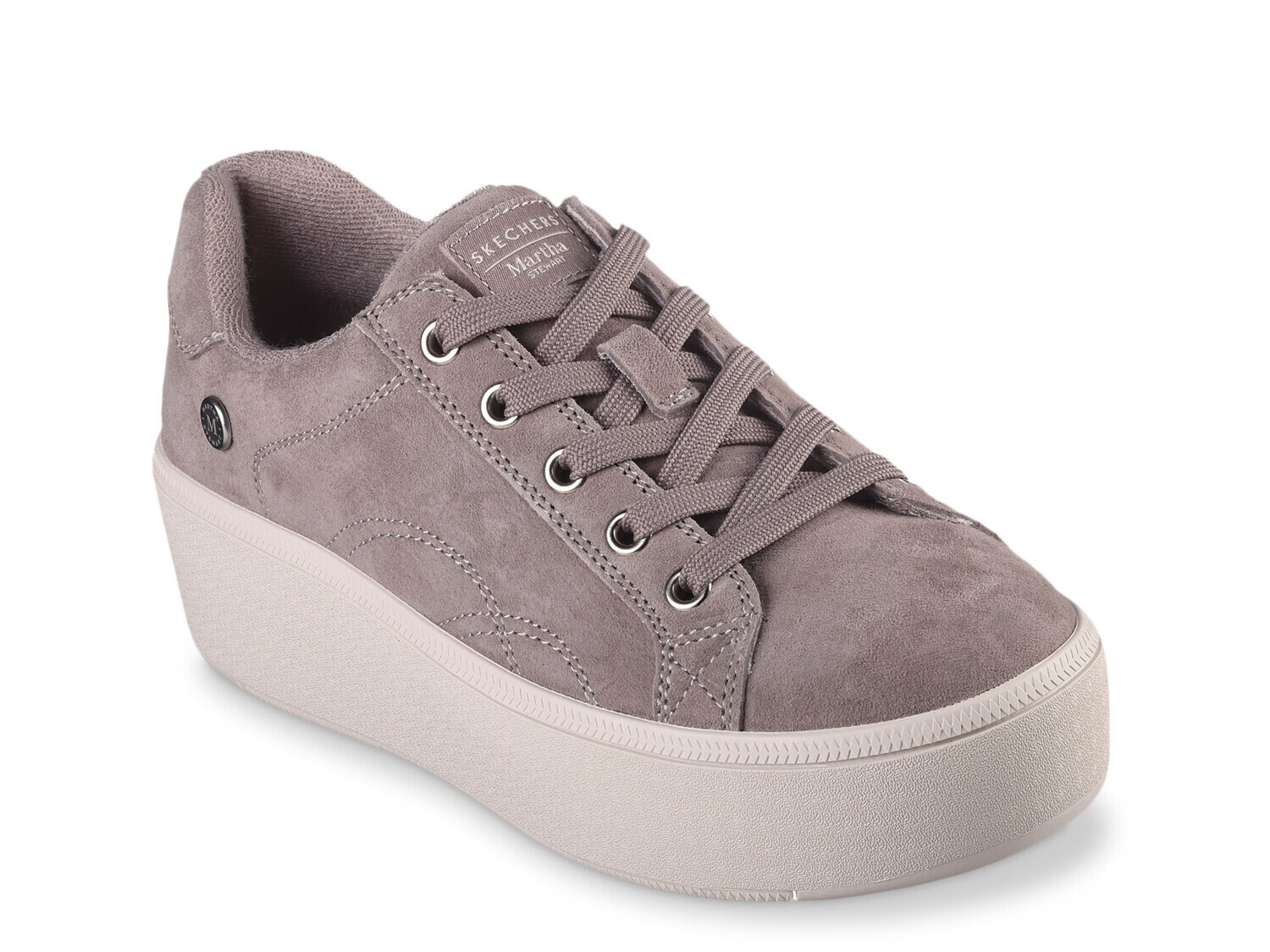 

Кроссовки X Martha Stewart Plateau Skechers, темно-серо-коричневый