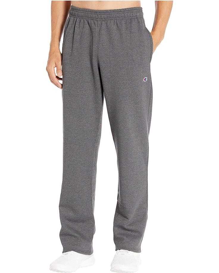 

Брюки Champion Powerblend Fleece Open Bottom, цвет Granite Heather