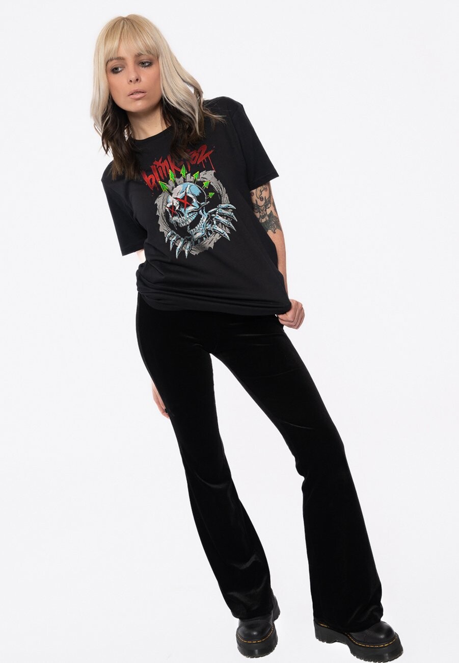 

Футболка с принтом BLINK SIX ARROW SKULL Paradiso Clothing, черный