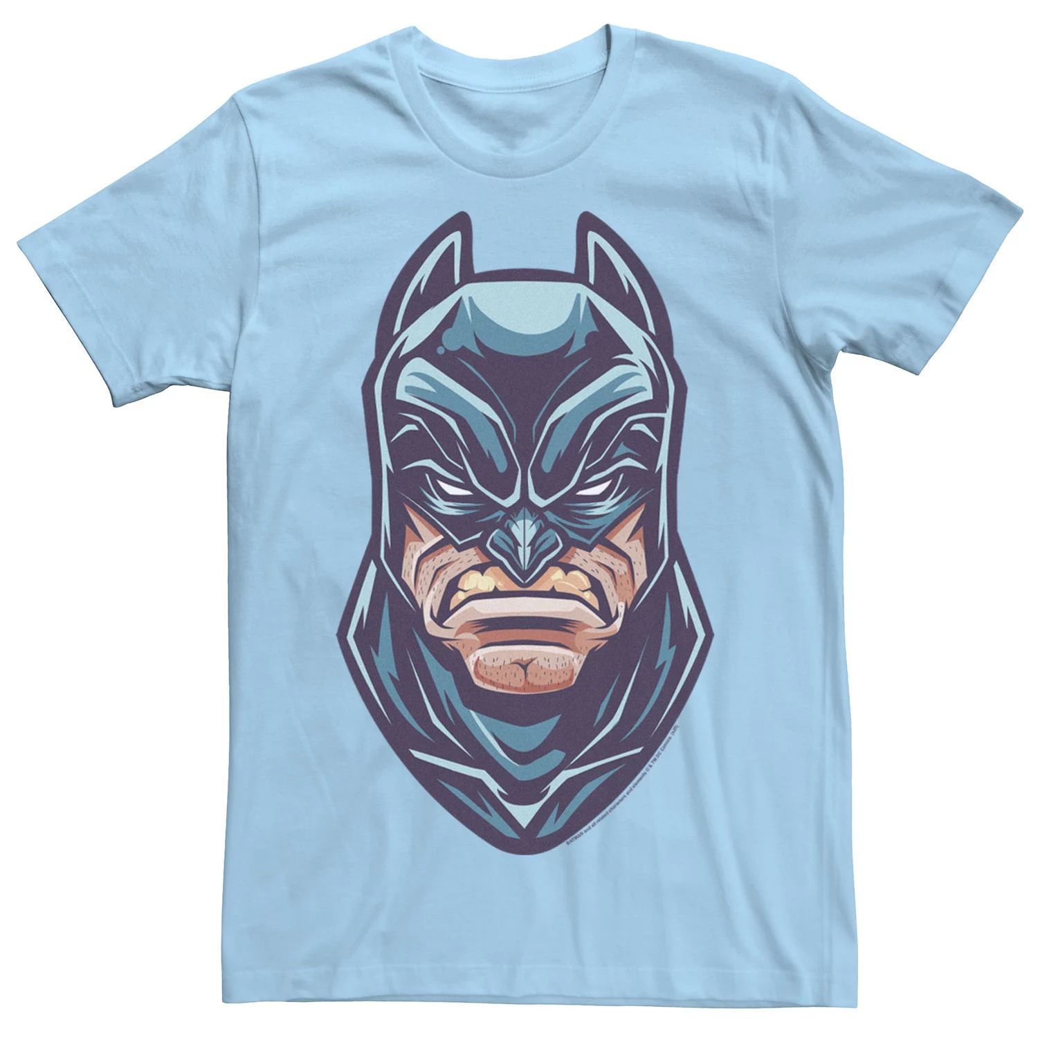 Мужская футболка DC Fandome Batman Angry Big Face Licensed Character