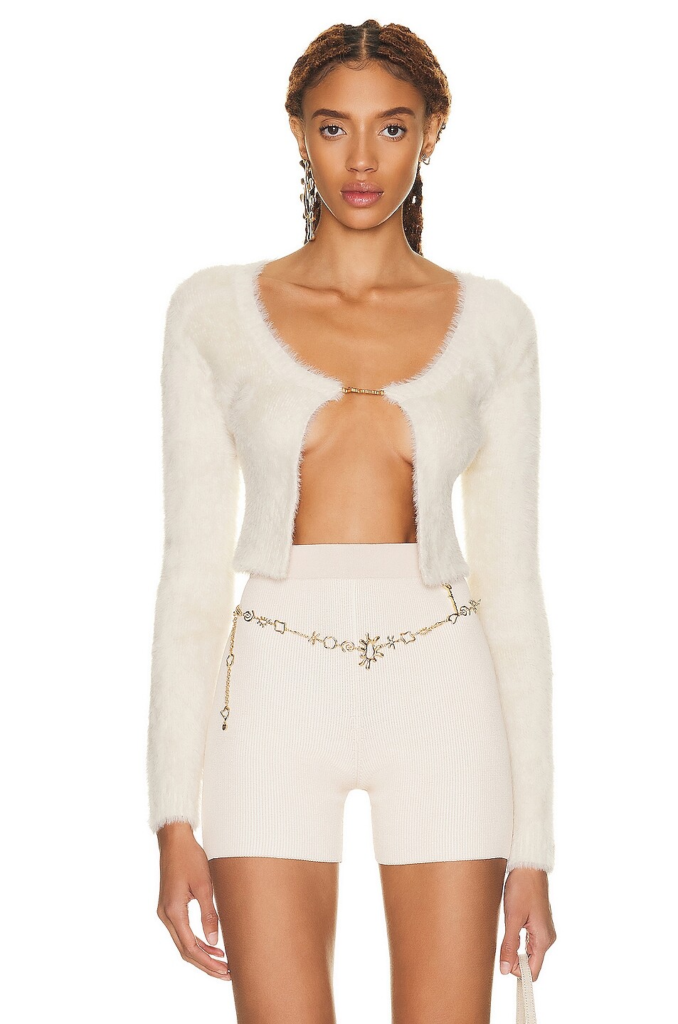 

Свитер Jacquemus La Maille Neve Manches Lo, белый