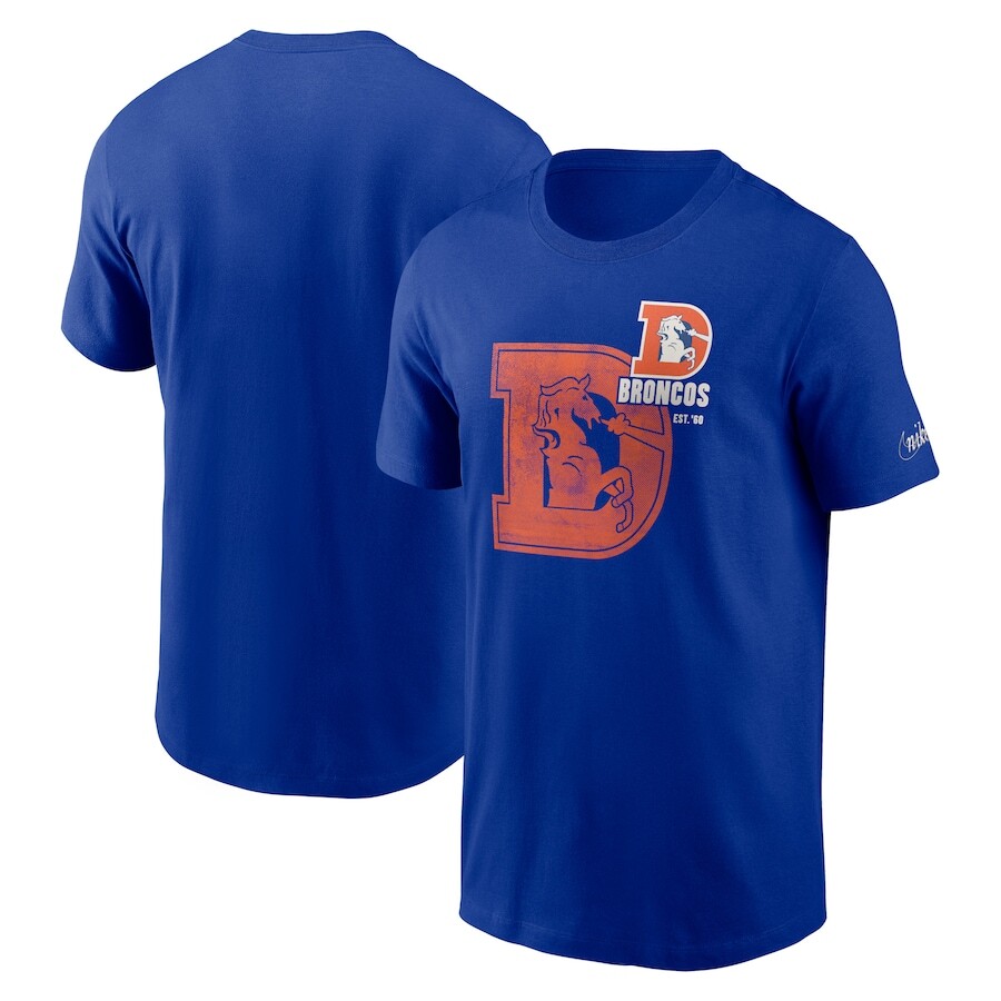 

Футболка с коротким рукавом Nike Denver Broncos, роял
