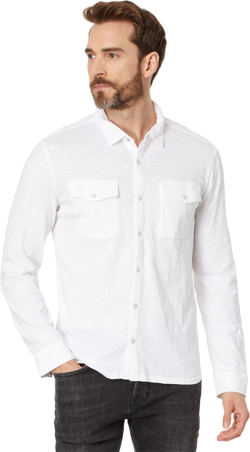 

Рубашка John Varvatos Arvon Shirt, белый