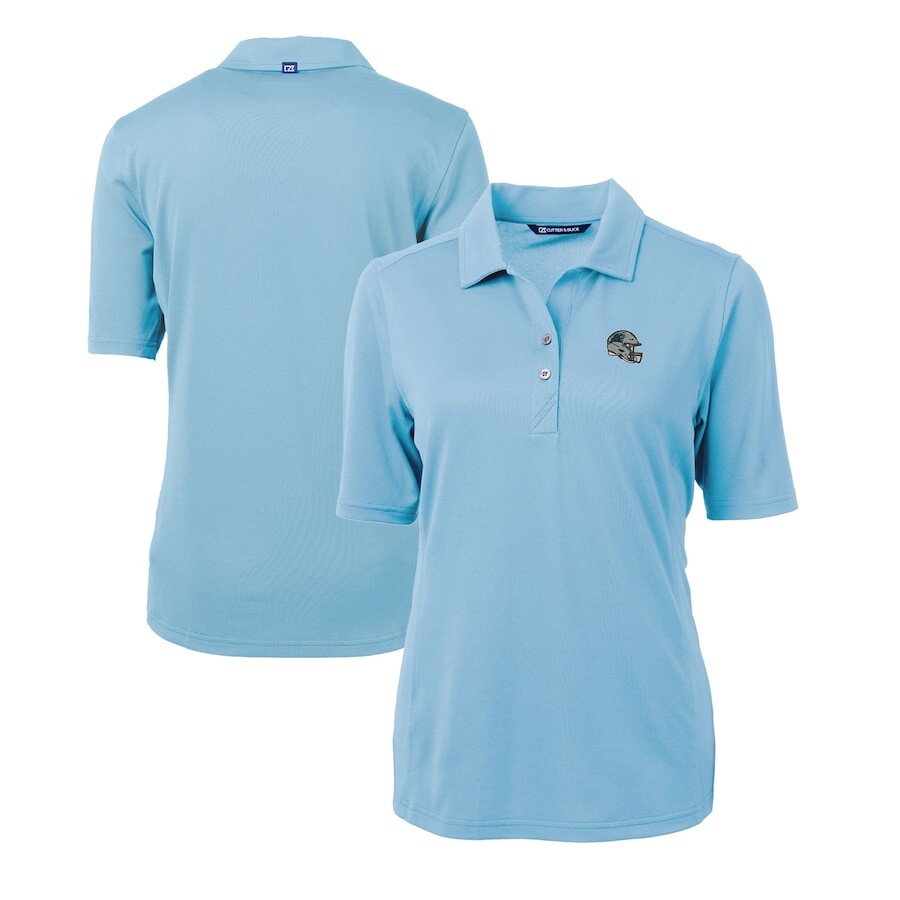 

Поло с длинным рукавом Cutter & Buck Carolina Panthers, синий