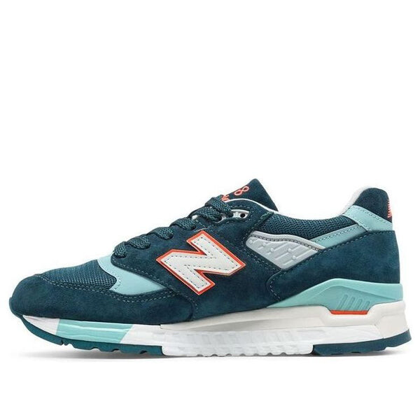 

Кроссовки 998 сделано в США New Balance, зеленый