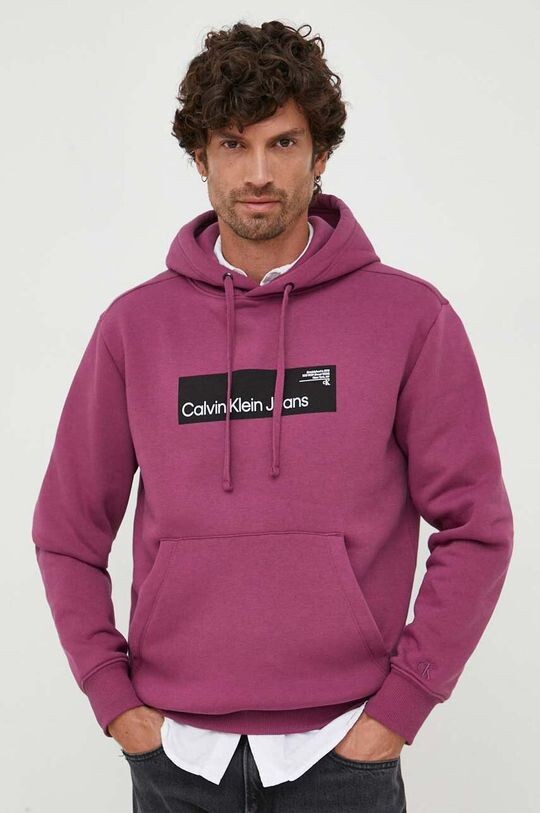 

Фуфайка Calvin Klein Jeans, фиолетовый