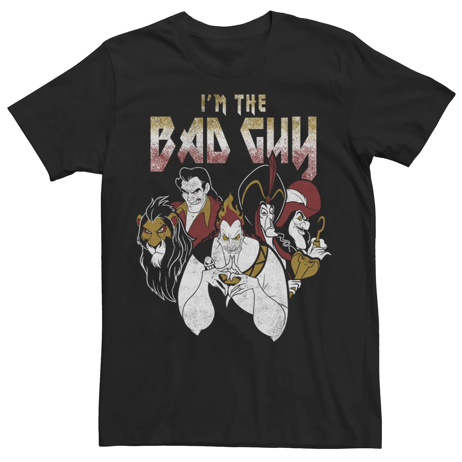 Мужская футболка с групповым портретом Villains I’m The Bad Guy Disney