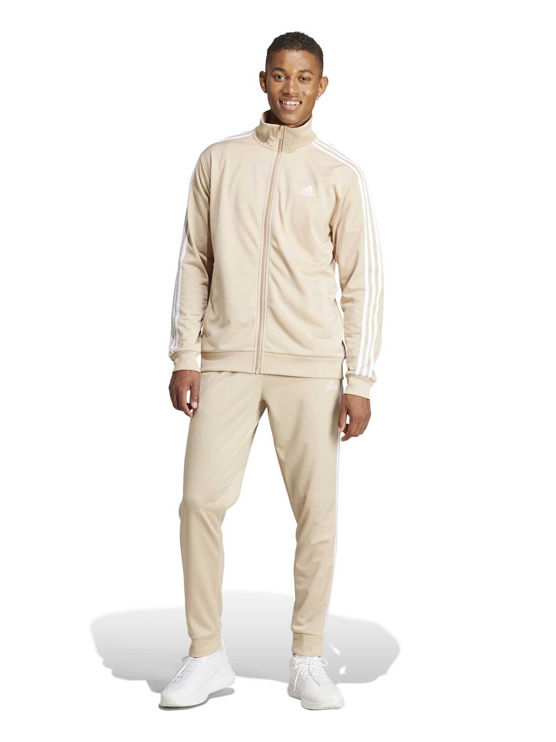 

Спортивный костюм Adidas Sportswear Basic 3-Stripes Tricot Tracksuit, бежевый