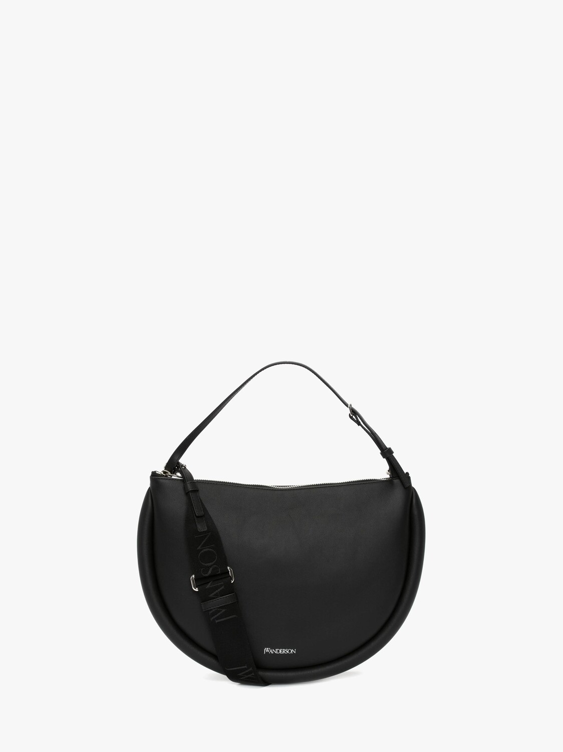 

Кожаная сумка JW Anderson, черный