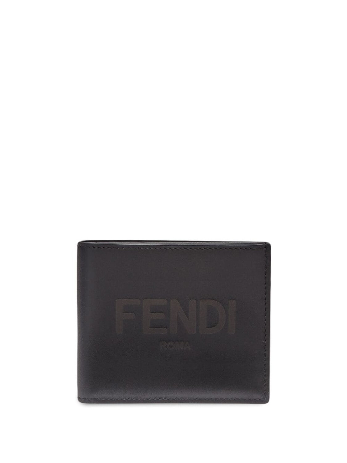 

FENDI бумажник с тисненым логотипом, черный