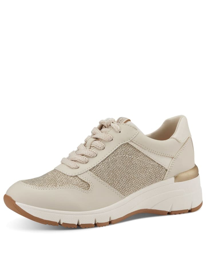 

Низкие кроссовки Tamaris Wedges, бежевый