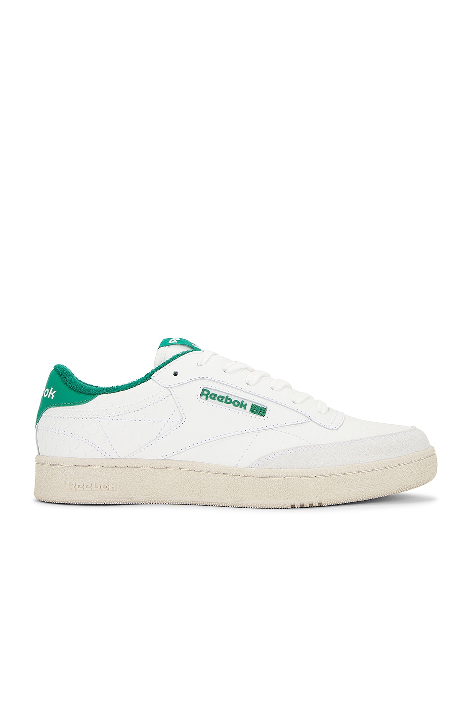 

Кроссовки Reebok X NGG Club C In White & Green, цвет White & Green