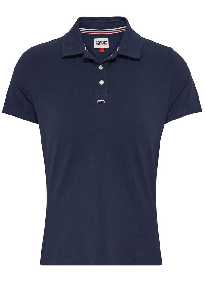 

Поло с коротким рукавом Tommy Jeans, синий