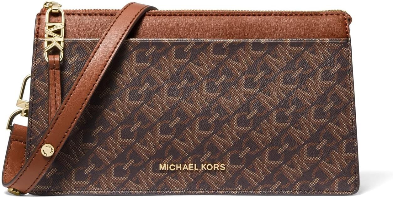 

Большая сумка через плечо-трансформер Empire MICHAEL Michael Kors, цвет Brown/Luggage