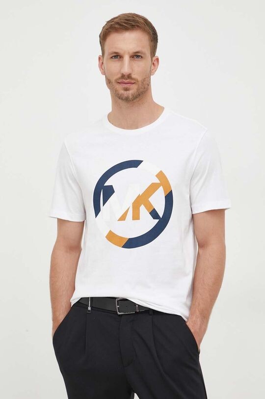 

Хлопковая футболка Michael Kors, белый