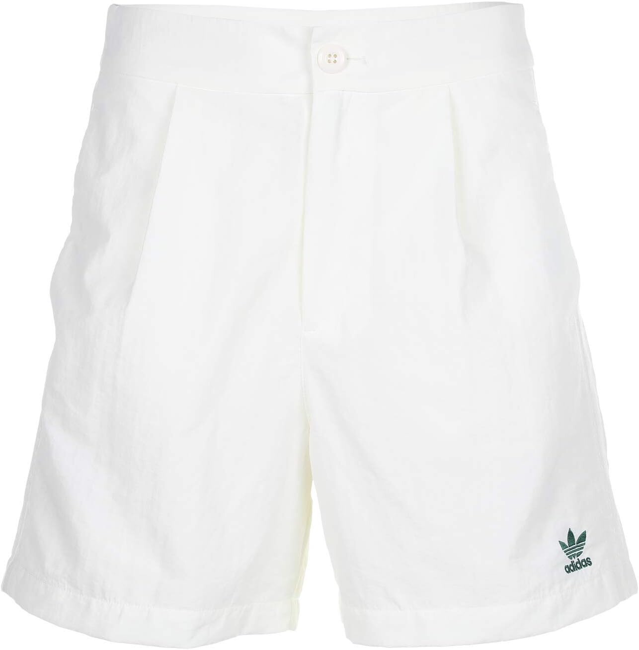 

Тканые шорты со складками adidas, цвет Off-White