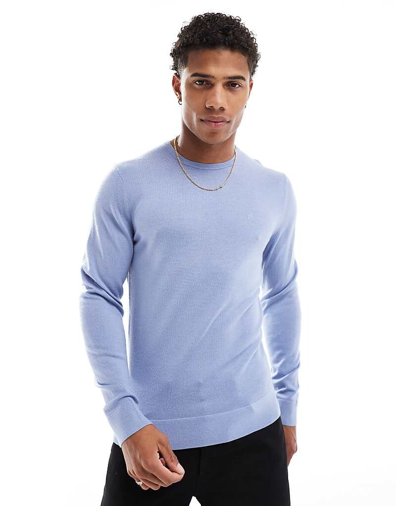 

Джемпер из мериносовой шерсти Calvin Klein в цвете Troposhere