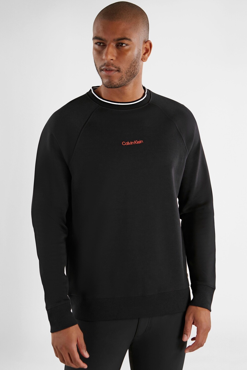 

Черный свитер Rendell с круглым вырезом Calvin Klein, черный