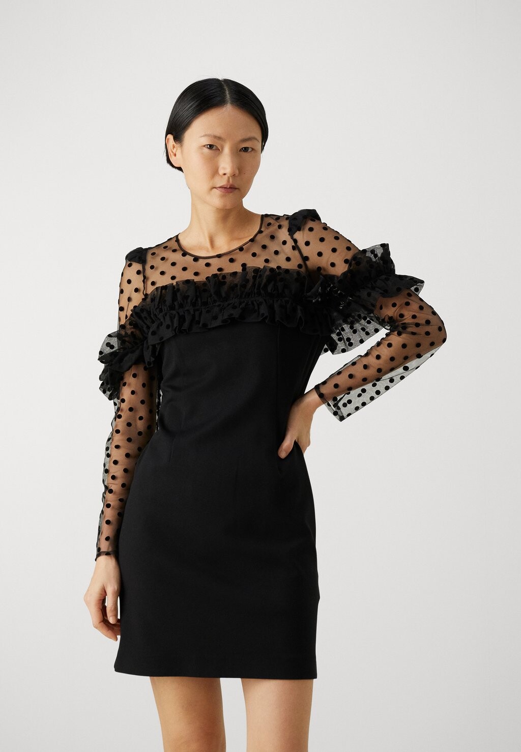 

Платье из джерси Dress TWINSET, черный