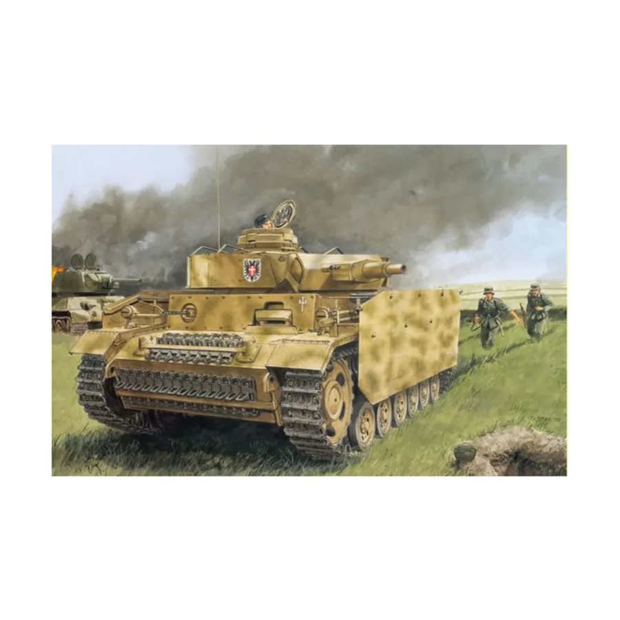 

Pz.Kpfw.III Ausf.N с бортовой броней, Dragon Models - Armor Pro Series (1:72)