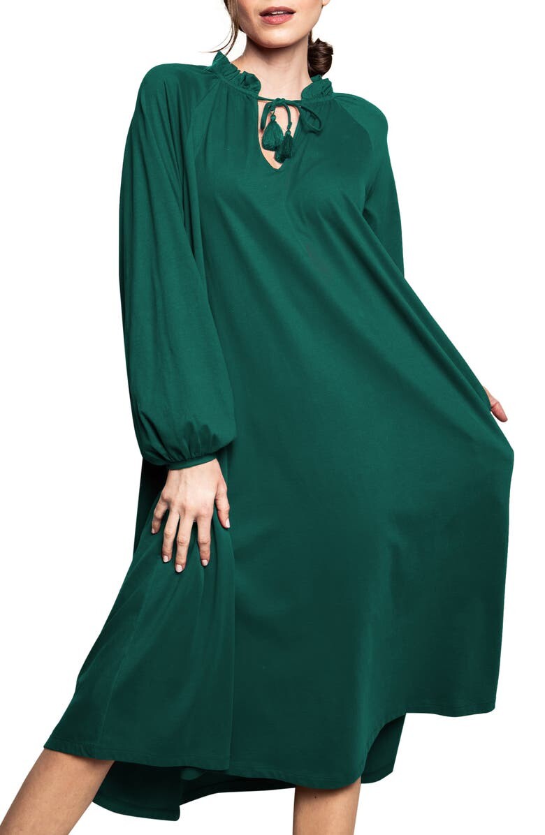 

Хлопковая ночная рубашка Garbo Luxe Pima PETITE PLUME