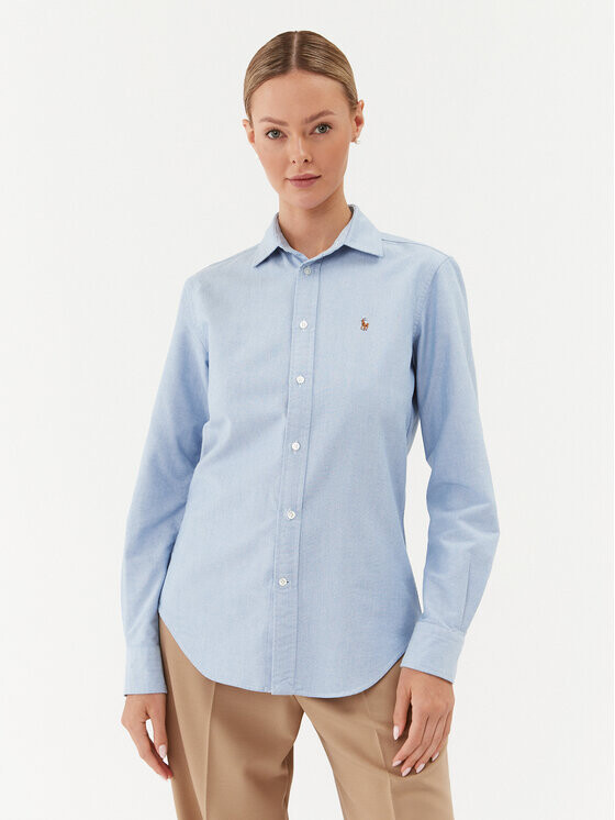 

Рубашка стандартного кроя Polo Ralph Lauren, синий
