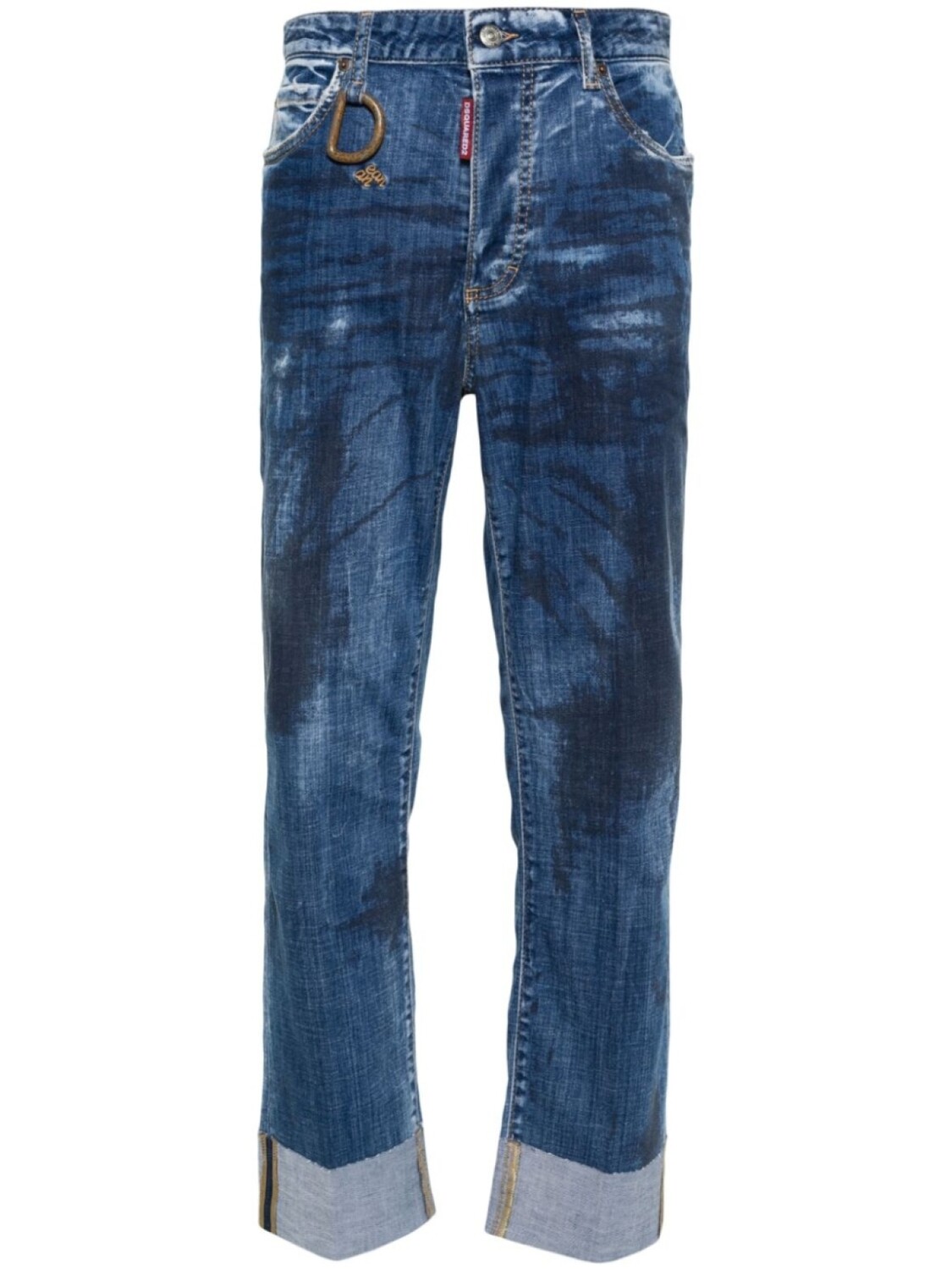 

Dsquared2 джинсы Boston прямого кроя, синий