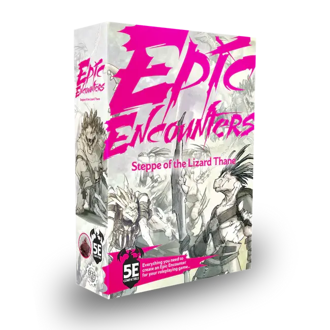 

Ролевая игра Steamforged Games Ltd Epic Encounters - Steppe of the Lizard Thane