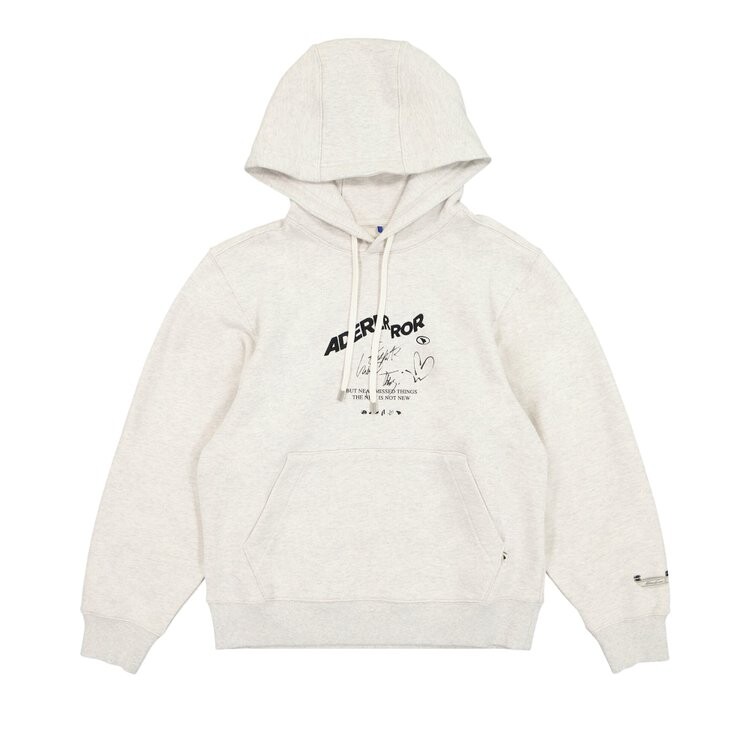 

Худи Ader Error Logo Print 'Oatmeal', кремовый, Бежевый