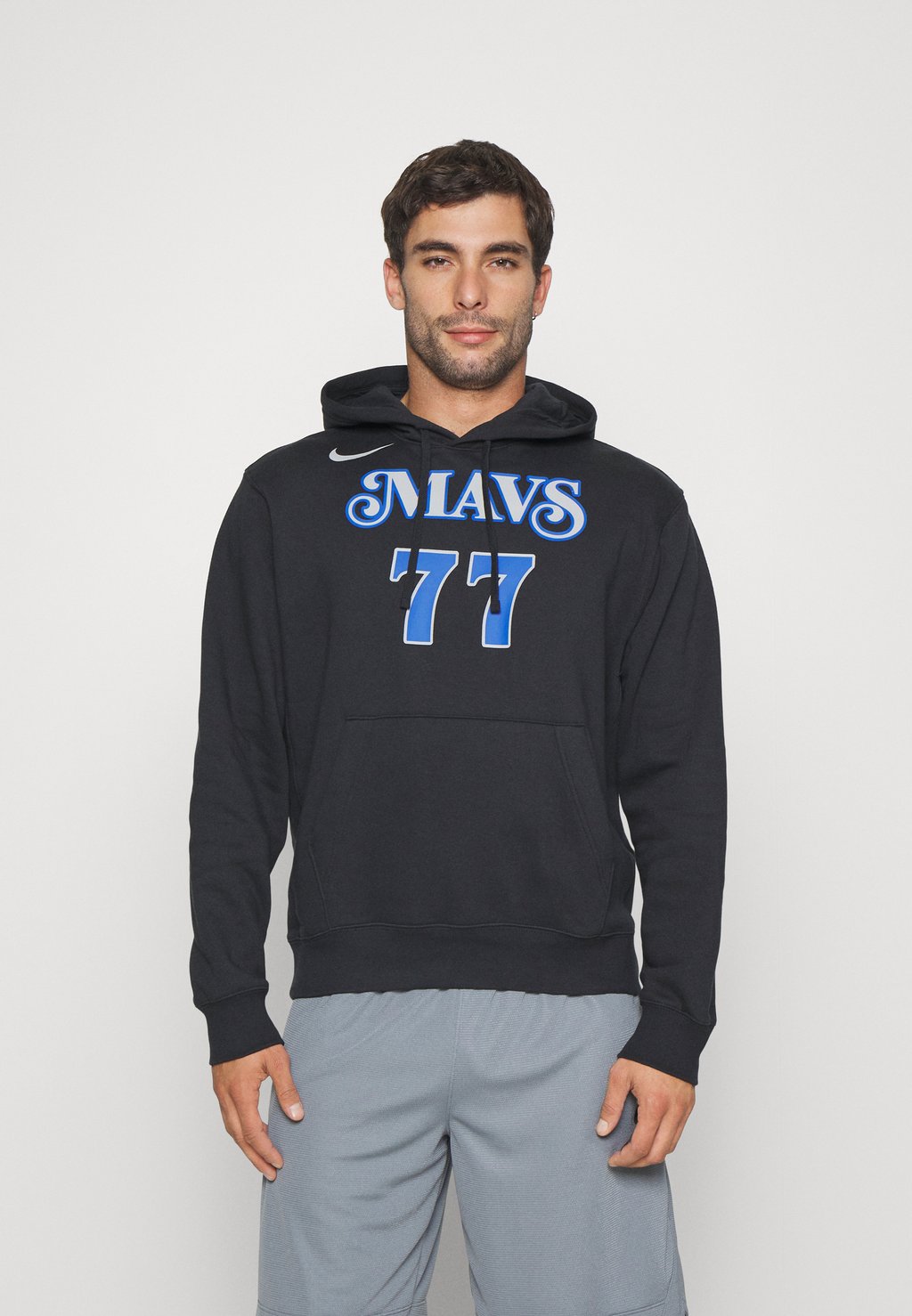 

Team Nba Dallas Mavericks City Edition Hoodie Nike, черный