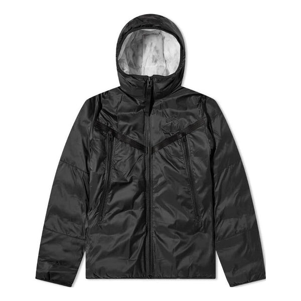 

Куртка Nike Sportswear Therma-FIT Hooded Jacket 'Black', черный