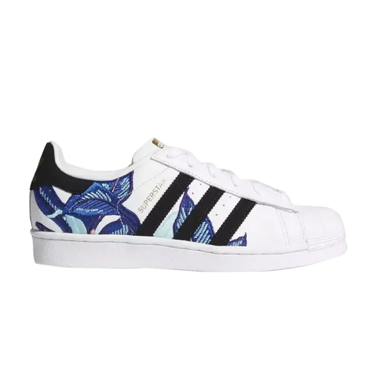 

Кроссовки Adidas Wmns Superstar 'Floral Graphic', белый