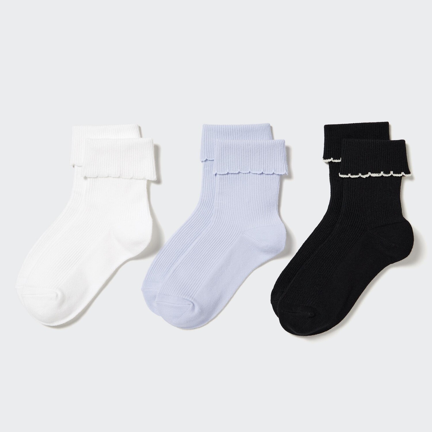 

Носки UNIQLO три пары, белый