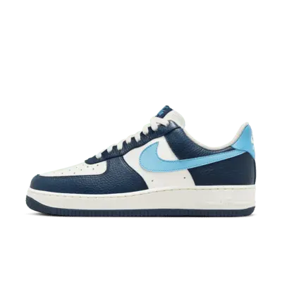 

Кроссовки Nike Air Force 1 '07, цвет Armory Navy/Sail/Pale Ivory/Baltic Blue