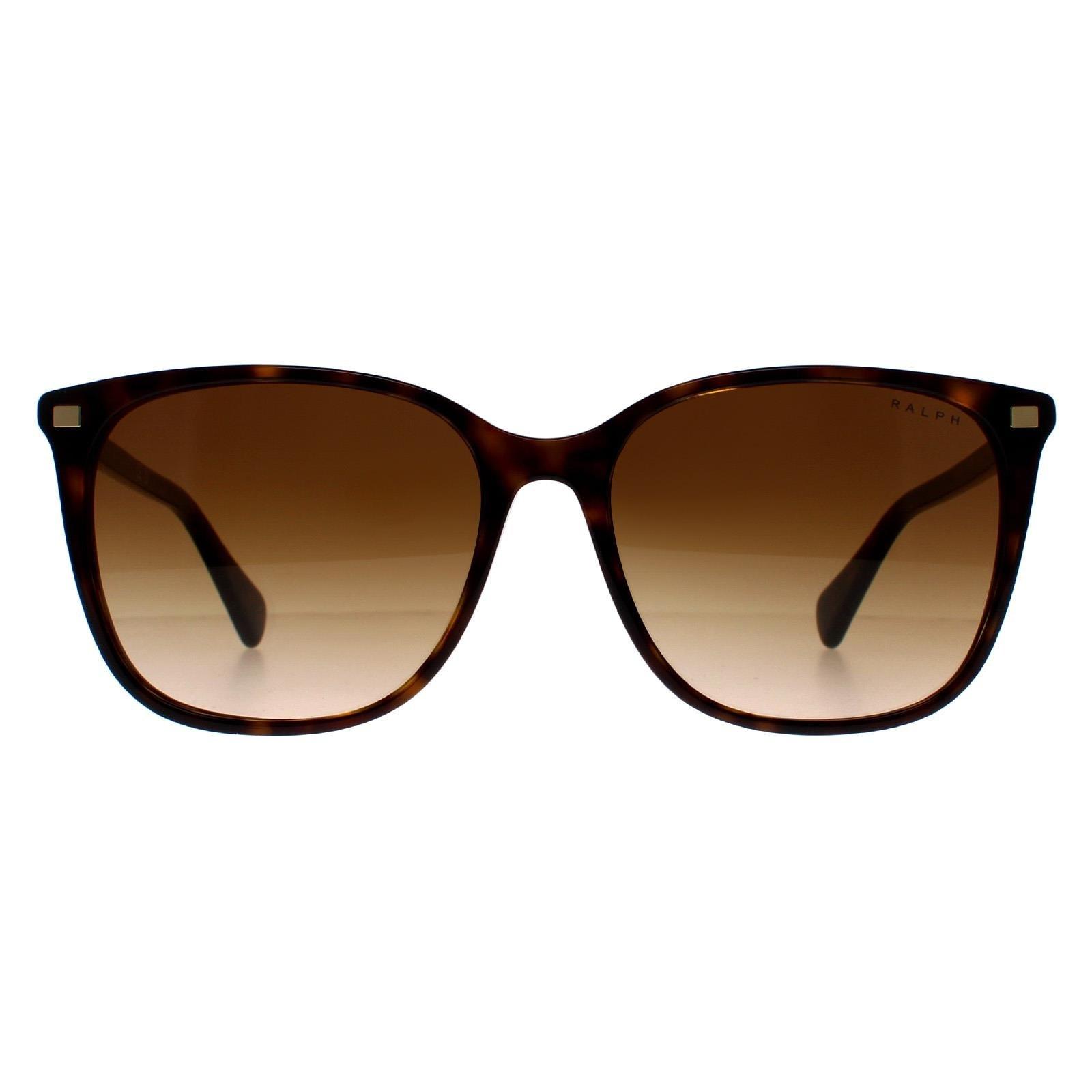 Квадратный блестящий темно-коричневый градиент Гаваны RA5293 Ralph by Ralph Lauren, коричневый солнцезащитные очки zara square resin зеленый