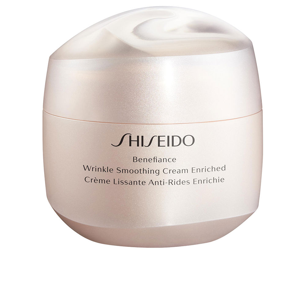 Крем против морщин Benefiance wrinkle smoothing cream enriched Shiseido, 75 мл shiseido shiseido восстанавливающий питательный крем интенсивного действия benefiance wrinkleresist24