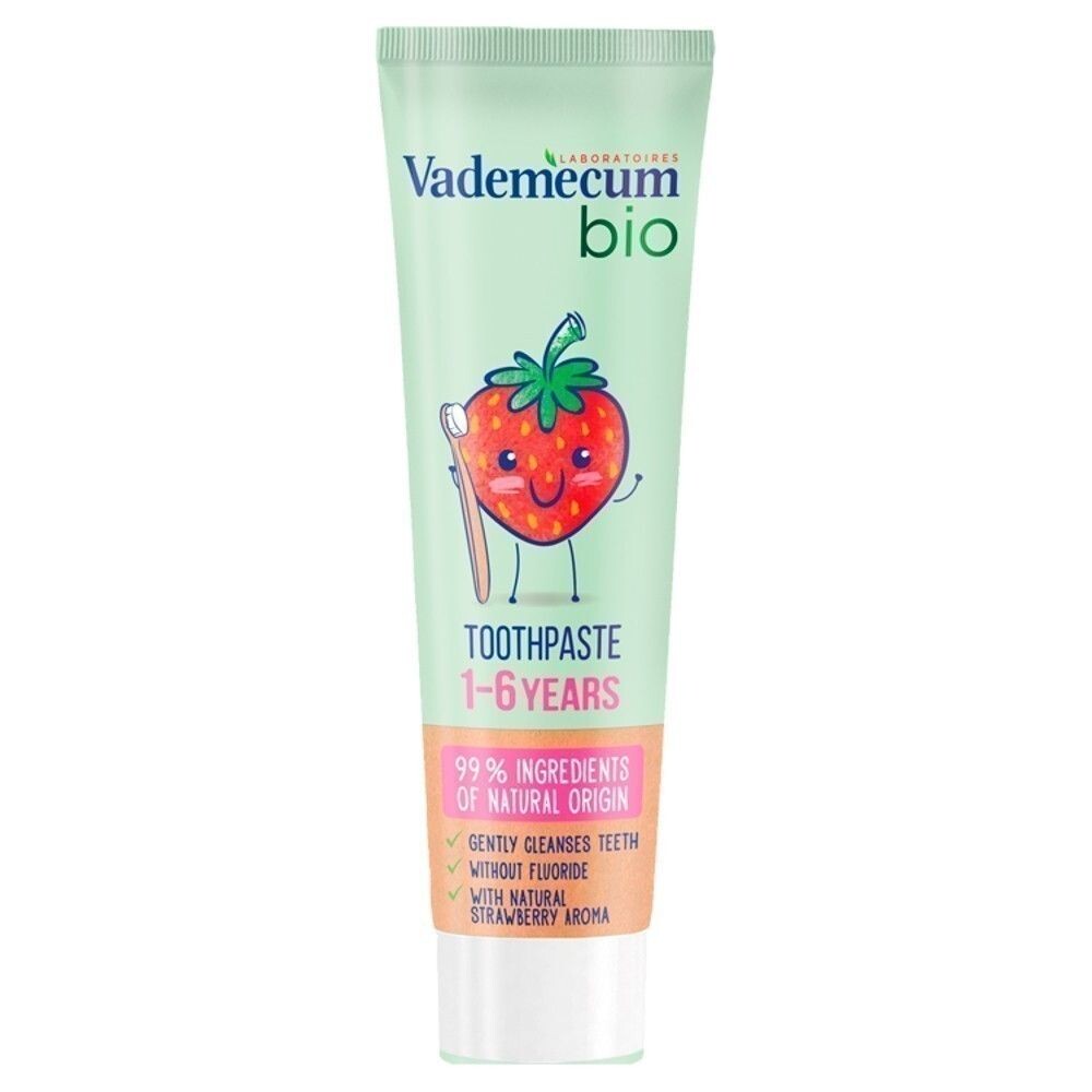 

Vademecum Bio Kids Truskawka зубная паста для детей, 50 ml