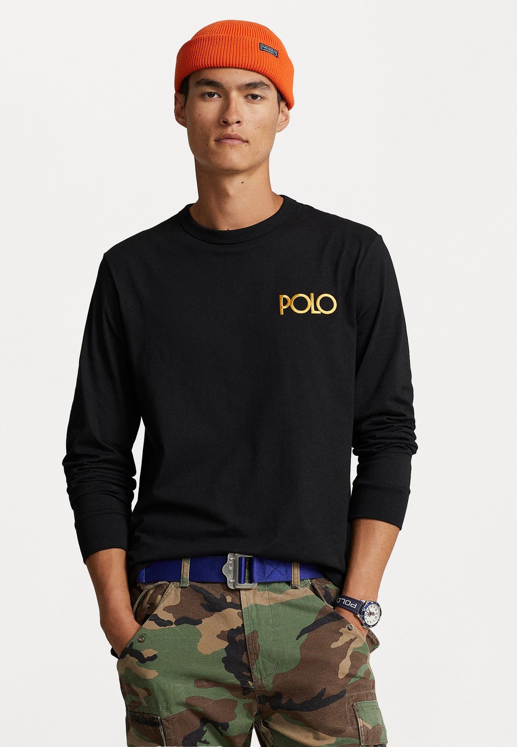 

Футболка с длинным рукавом LONG SLEEVE Polo Ralph Lauren, черная