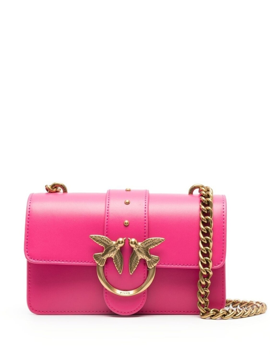 

PINKO сумка через плечо Love One Mini, розовый