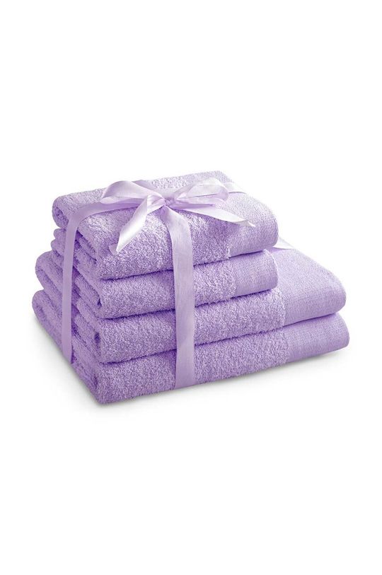 Набор полотенец из 4 упаковок Inne, фиолетовый