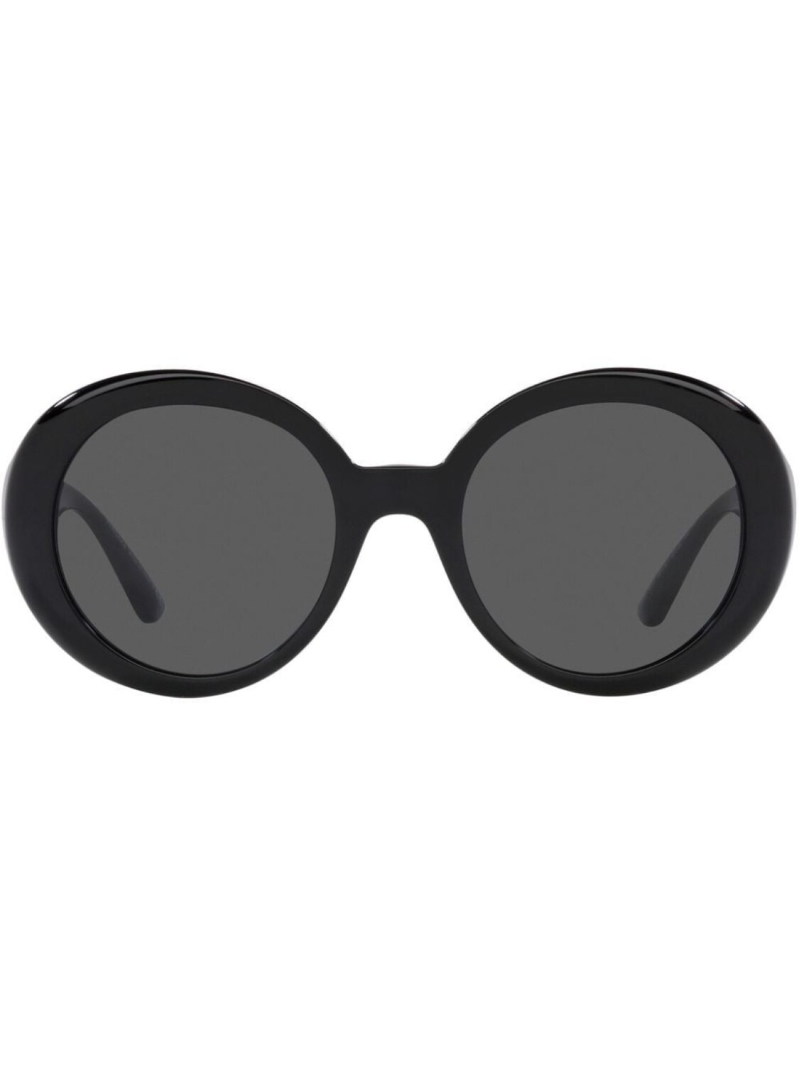

Versace Eyewear солнцезащитные очки в круглой оправе, черный