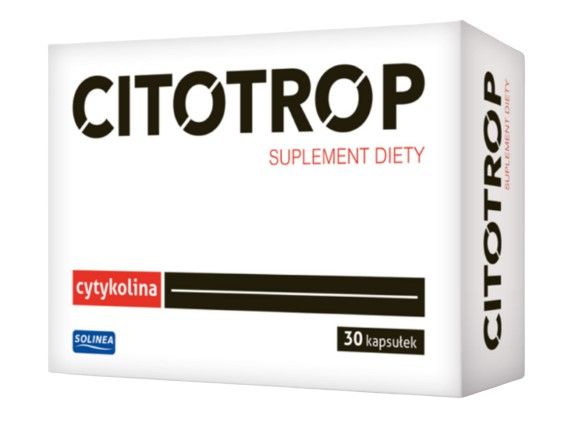 цена Препарат, поддерживающий нервную систему Citotrop 250 mg Kapsułki , 30 шт