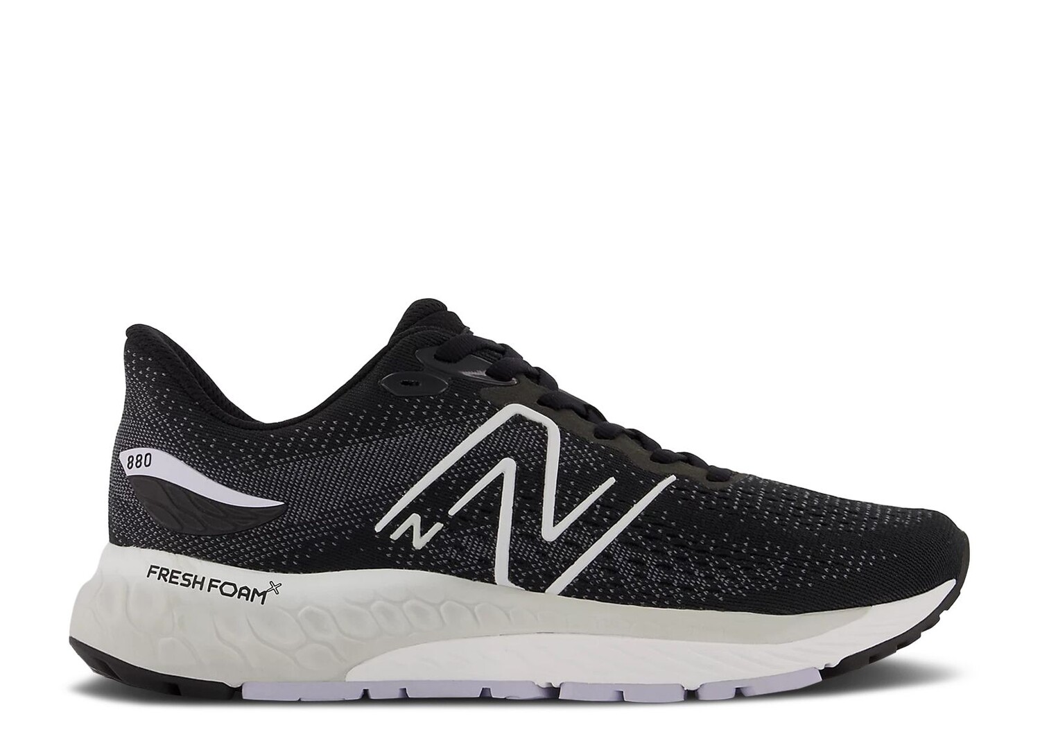

Кроссовки New Balance Wmns Fresh Foam X 880V12 2E Wide 'Black Steel', черный