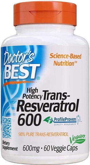 Транс-ресвератрол 600 мг (60 капс.) Inna marka транс ресвератрол 600 doctor s best 600 мг 60 капсул
