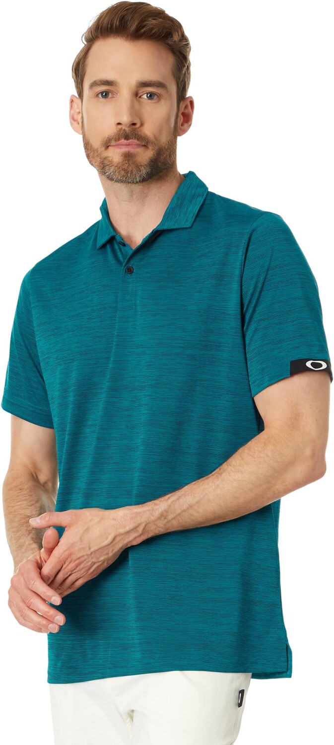 

Рубашка-поло Gravity Pro Polo Oakley, цвет Aurora Blue Heather