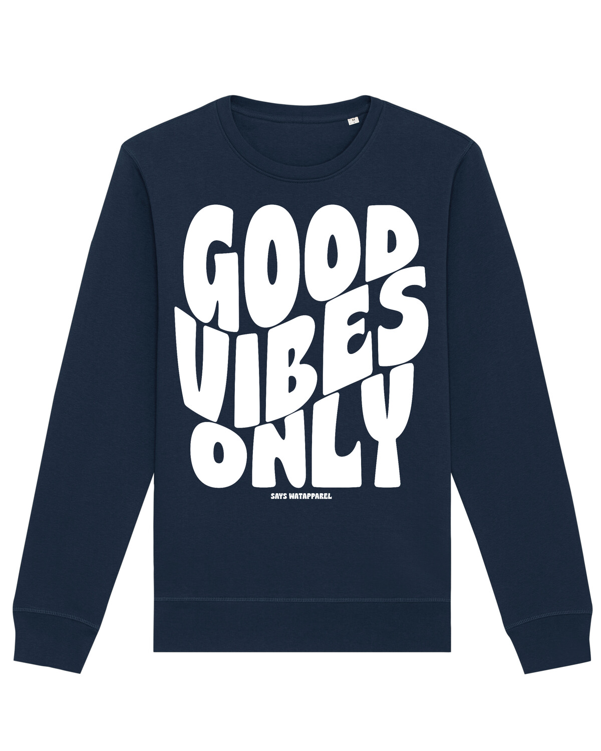 

Толстовка wat Apparel Good vibes only, темно-синий