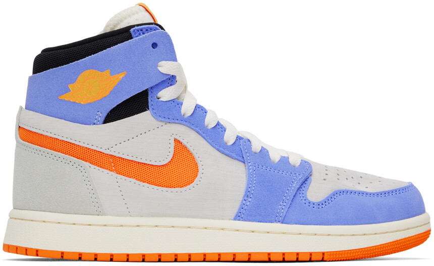 

Синие и оранжевые кроссовки Zoom CMFT 2 Nike Jordan