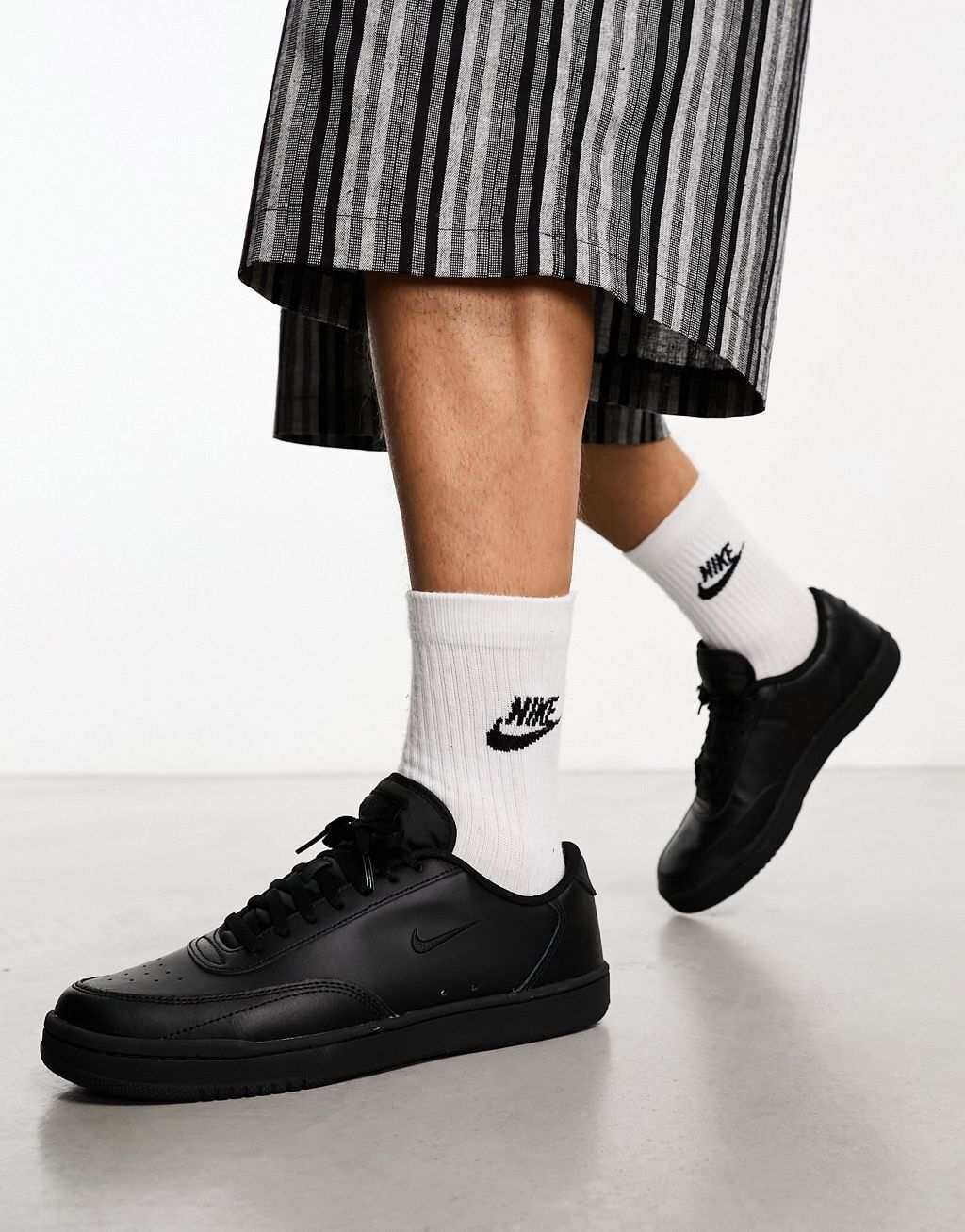 

Черные кроссовки Nike Court Vintage, Черный